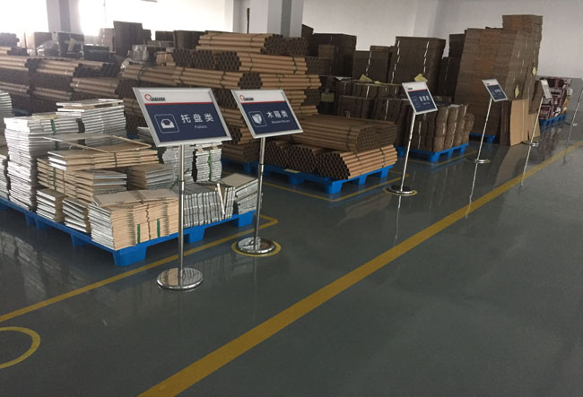 Package Materials Area